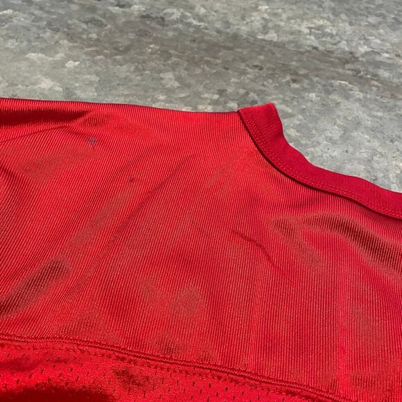 Vintage Jack Frost # 31 Football Jersey Mens Medium Rawlings Red - Picture 11 of 16